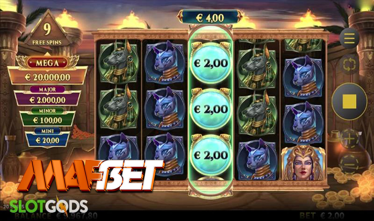 یاری Egypt Coin Link (3×3 Running Wins)